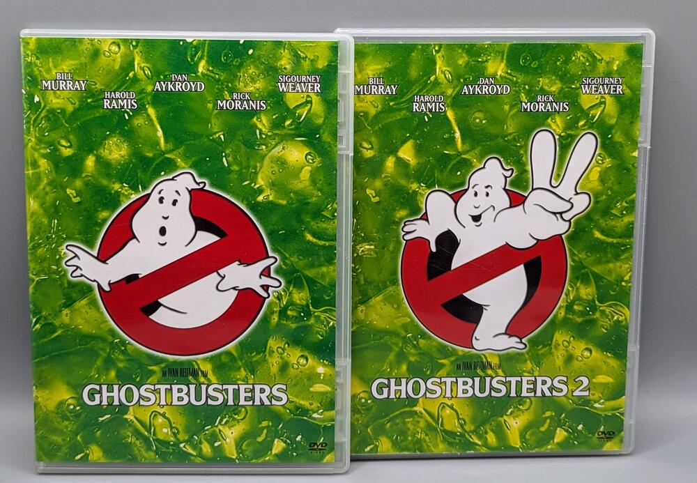 Ghostbusters & Ghostbusters 2 DVD Lot Sony Pictures Comedy Sci-Fi Widescreen PG
